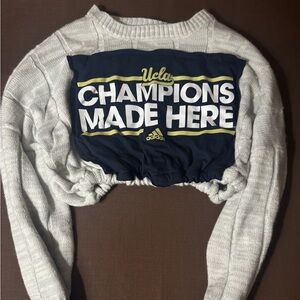 UCLA Bruins cropped sweater vintage